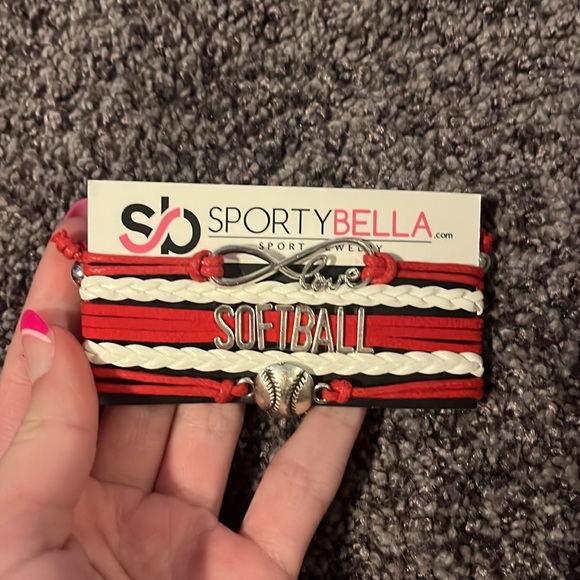 Softball bracelet - Picture 3 of 3